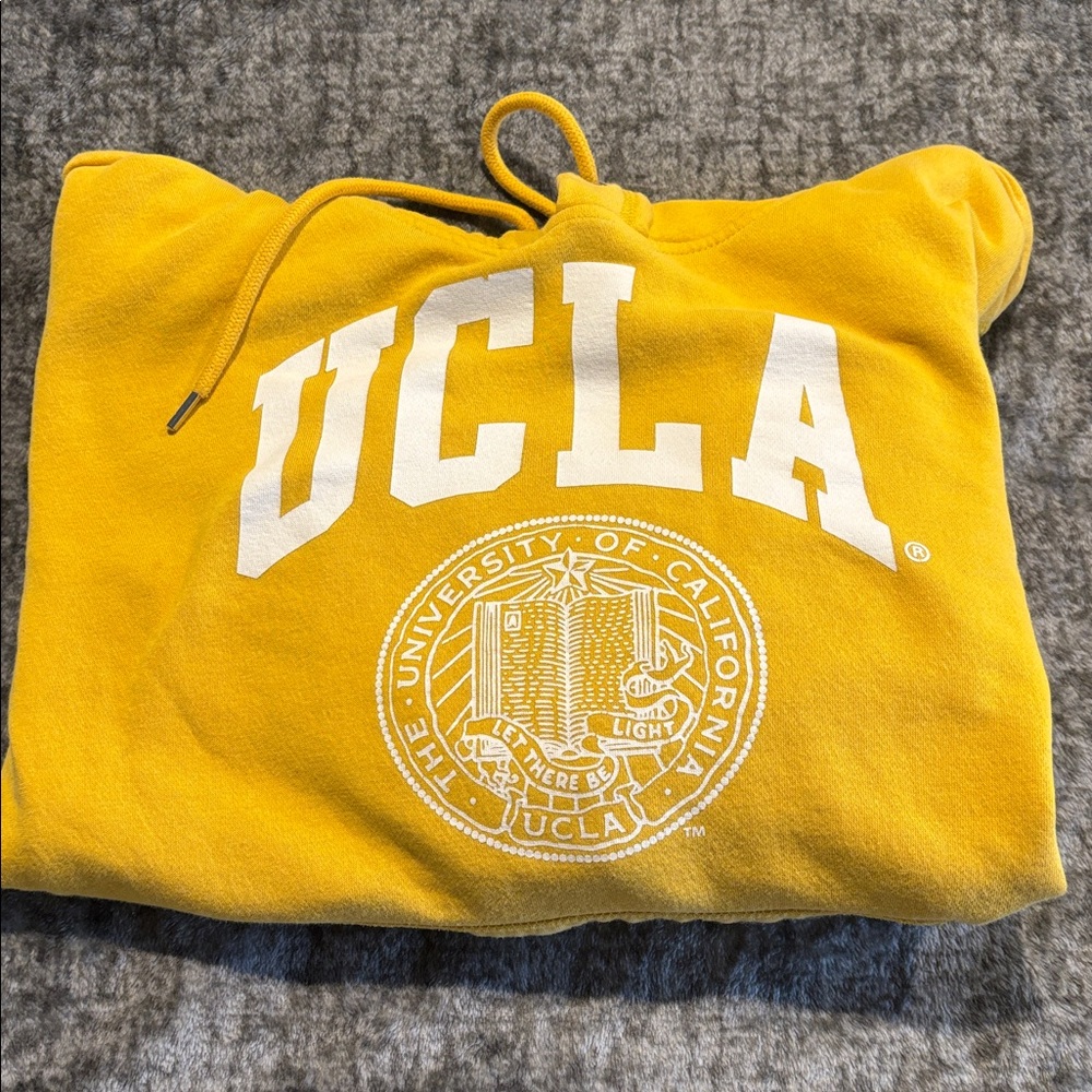 H&M UCLA Yellow Hoodie